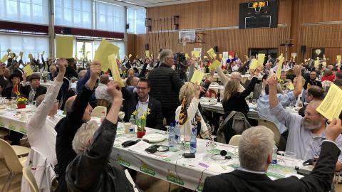 Delegiertenversammlung der SVP in Meyrin
